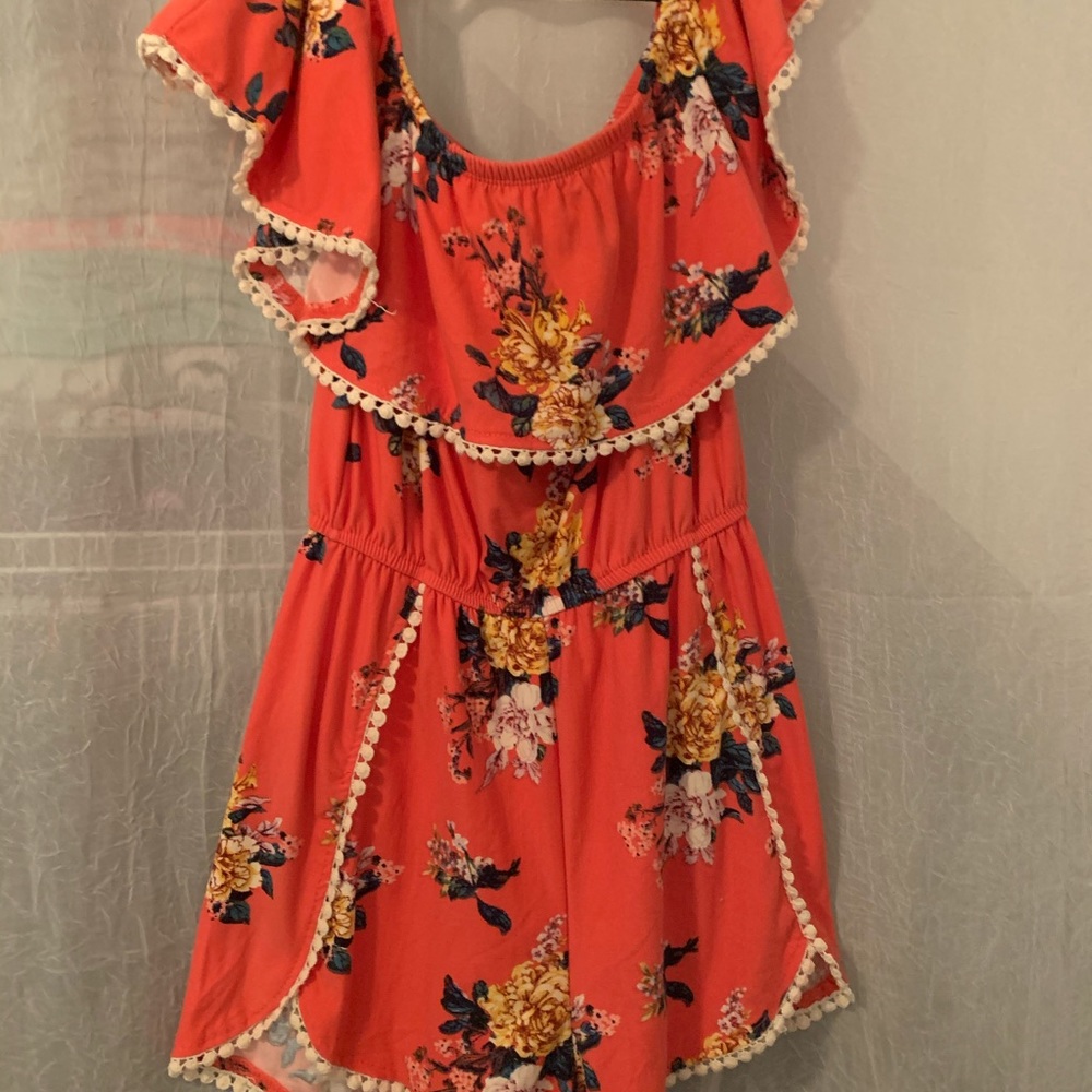 Forever 21 off the shoulder romper
